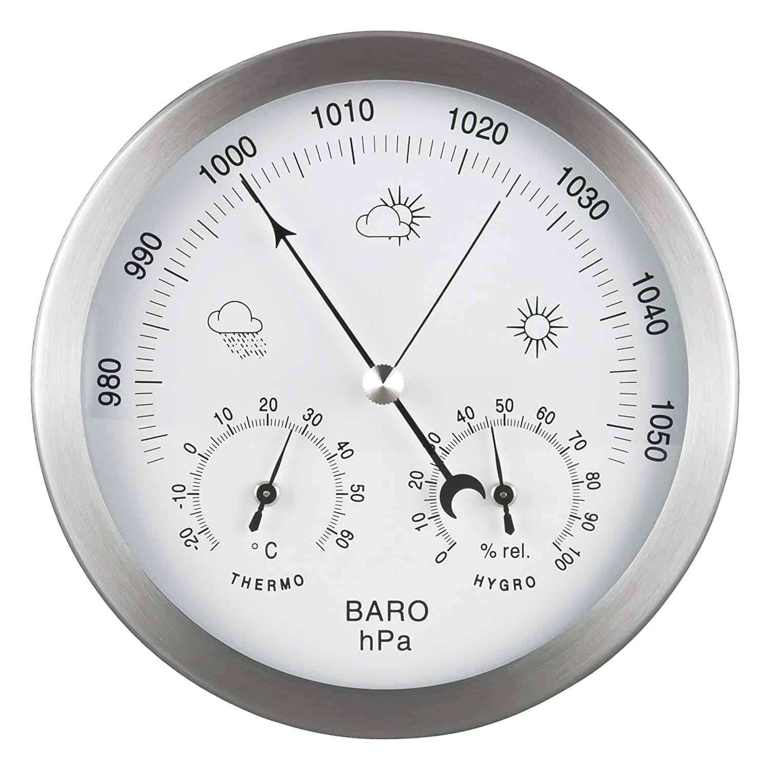 Wetterstation Barometer, Thermometer und Hygrometer ⇒ TopKundenbewertung!