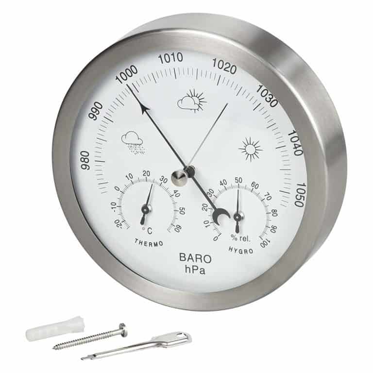 Analoge 3 in 1 Wetterstation Barometer, Thermometer und Hygrometer von