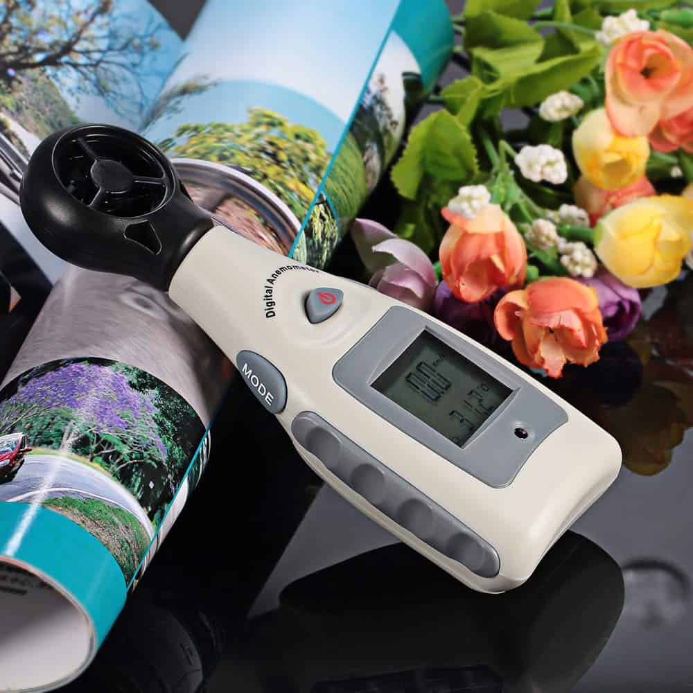 Digitales Anemometer von GrandBeing7 messwerttechnik.de